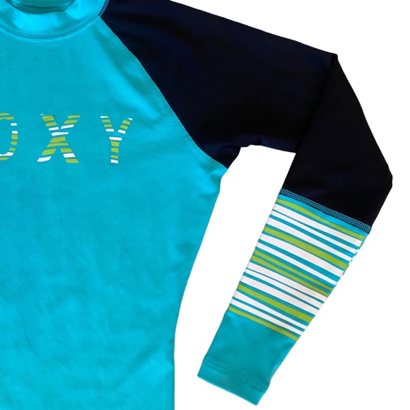 Roxy Rash Guard Swim bikini beach surf Small - Picture 5 of 8